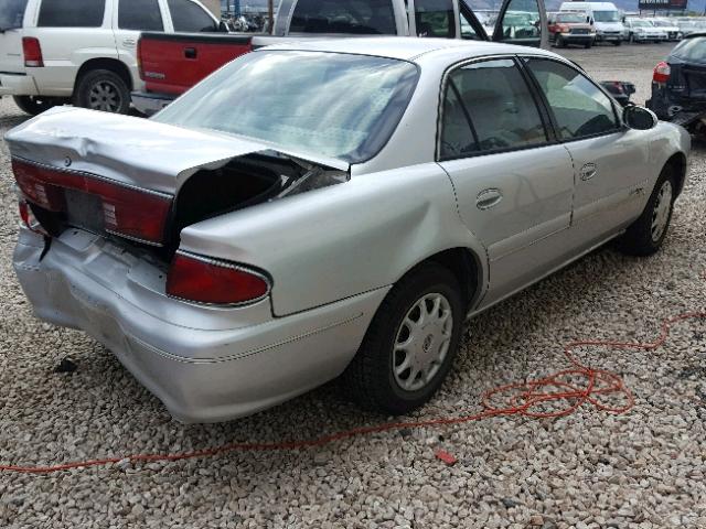 2G4WS52J611242185 - 2001 BUICK CENTURY CU SILVER photo 4