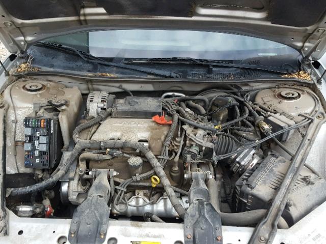 2G4WS52J611242185 - 2001 BUICK CENTURY CU SILVER photo 7