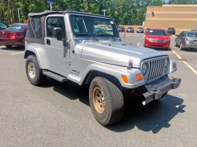 1J4FA39S86P766145 - 2006 JEEP WRANGLER X GRAY photo 10