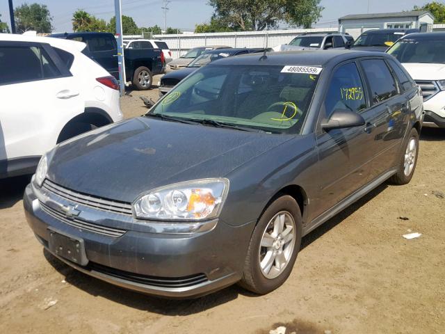1G1ZT648X5F222530 - 2005 CHEVROLET MALIBU MAX 灰色 照片 2