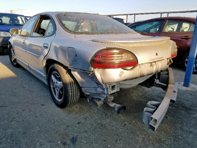 1G2WP52K71F135285 - 2001 PONTIAC GRAND PRIX SILVER photo 3