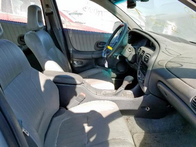 1G2WP52K71F135285 - 2001 PONTIAC GRAND PRIX SILVER photo 5