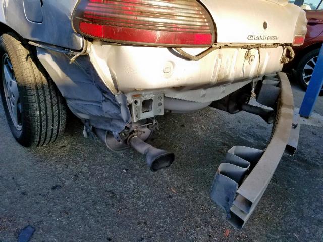 1G2WP52K71F135285 - 2001 PONTIAC GRAND PRIX SILVER photo 9