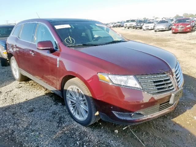 2LMHJ5AT3KBL02874 - 2019 LINCOLN MKT MAROON photo 1