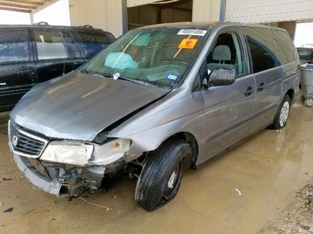 2HKRL18561H612714 - 2001 HONDA ODYSSEY LX SILVER photo 2