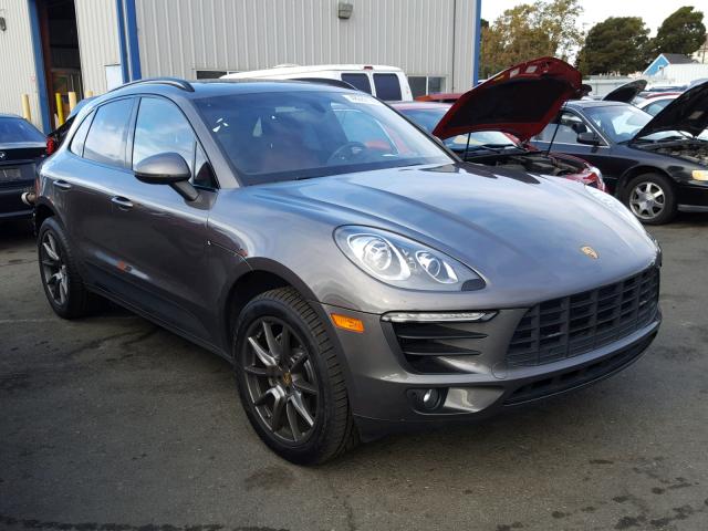 WP1AB2A51GLB53384 - 2016 PORSCHE MACAN S GRAY photo 1