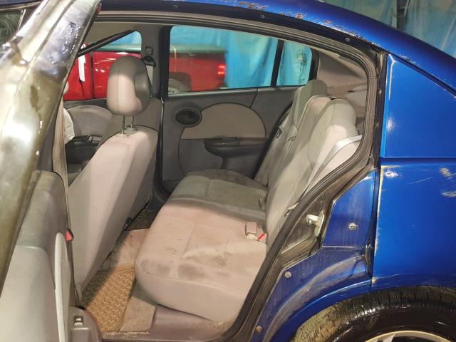 1G8AJ52F35Z145904 - 2005 SATURN ION LEVEL BLUE photo 6