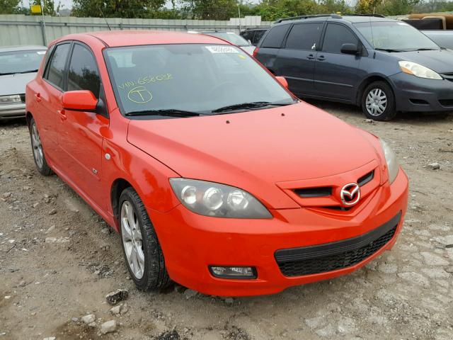 JM1BK343771658038 - 2007 MAZDA 3 HATCHBAC RED photo 1