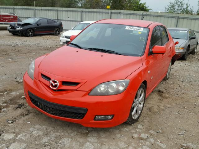 JM1BK343771658038 - 2007 MAZDA 3 HATCHBAC RED photo 2