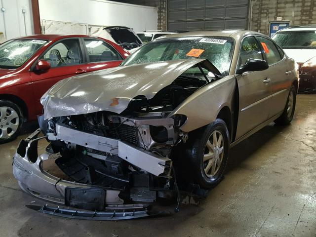 2G4WD582761150987 - 2006 BUICK LACROSSE C GOLD photo 2