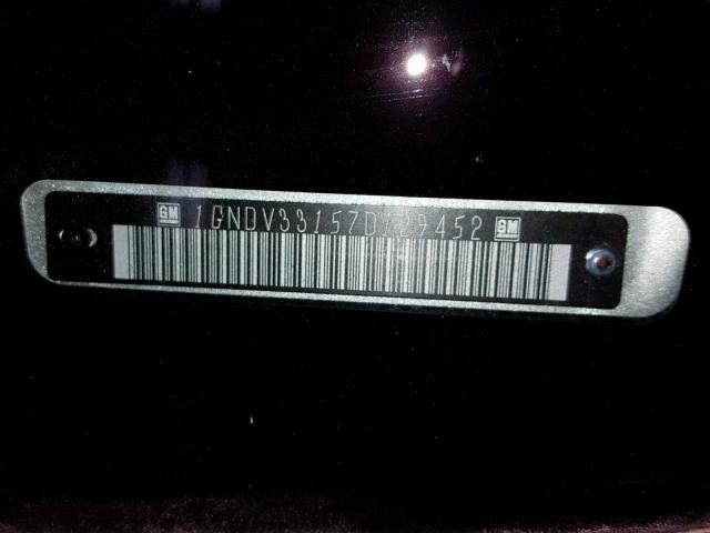 1GNDV33157D129452 - 2007 CHEVROLET UPLANDER L 银色 照片 10