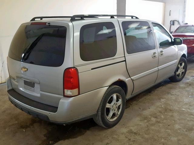 1GNDV33157D129452 - 2007 CHEVROLET UPLANDER L 银色 照片 4