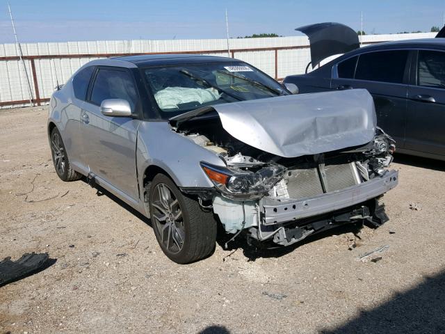JTKJF5C79E3085945 - 2014 TOYOTA SCION TC ვერცხლისფერი ფოტო 1