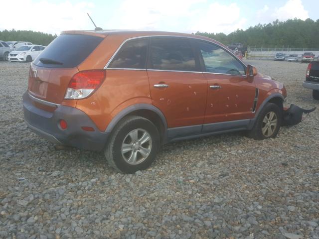 3GSCL33P28S578432 - 2008 SATURN VUE XE ORANGE photo 4