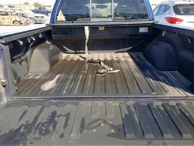 1D7HE58N75S113866 - 2005 DODGE DAKOTA QUA BLUE photo 6