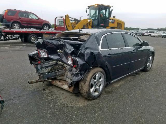 1G1ZH57B594188954 - 2009 CHEVROLET MALIBU 1LT BLACK photo 4