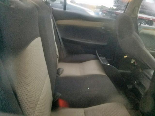 1G1ZH57B594188954 - 2009 CHEVROLET MALIBU 1LT BLACK photo 6