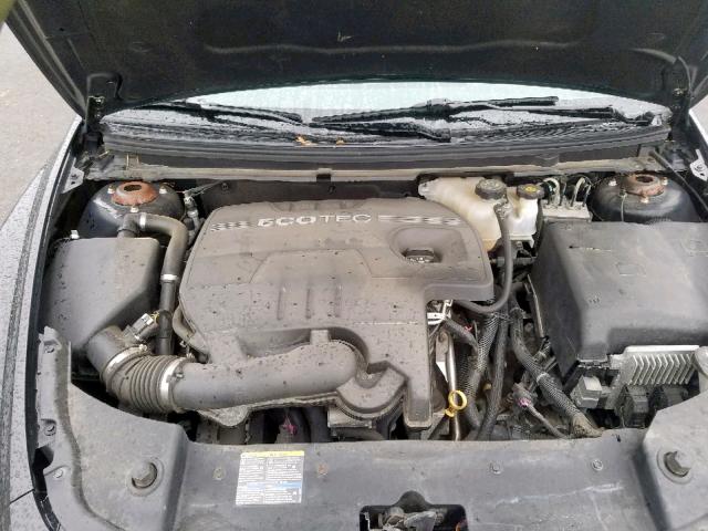 1G1ZH57B594188954 - 2009 CHEVROLET MALIBU 1LT BLACK photo 7