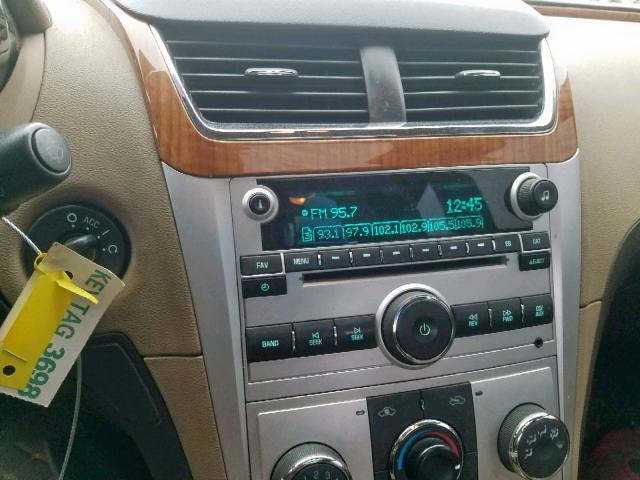 1G1ZH57B594188954 - 2009 CHEVROLET MALIBU 1LT BLACK photo 9