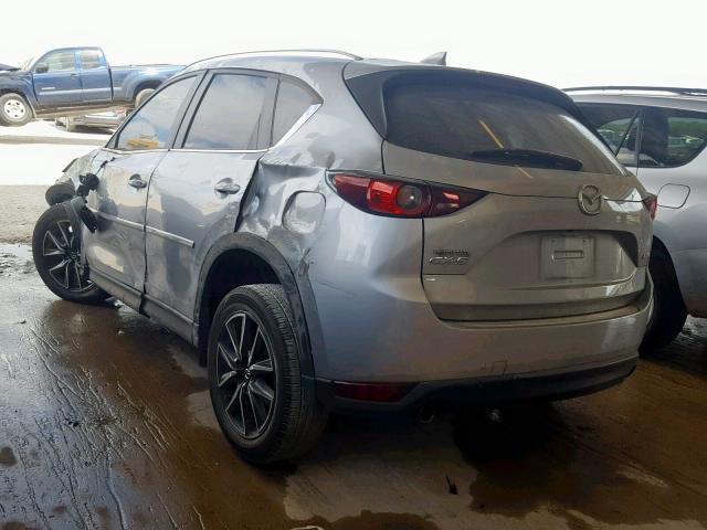 JM3KFACM9J0376278 - 2018 MAZDA CX-5 TOURI SILVER photo 3