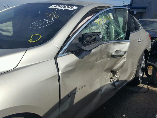 1G1ZH5SXXGF202657 - 2016 CHEVROLET MALIBU PRE BEIGE photo 9