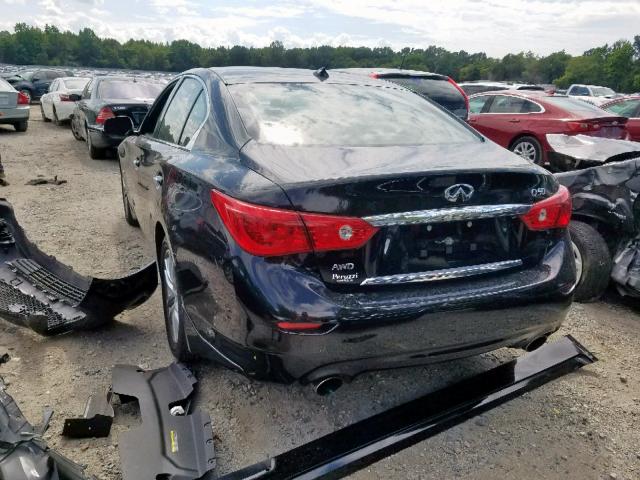 JN1EV7AR0GM341840 - 2016 INFINITI Q50 PREMIU BLACK photo 3