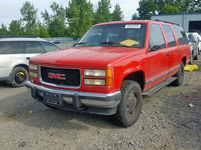 1GKFK16K6RJ733622 - 1994 GMC SUBURBAN K RED photo 2