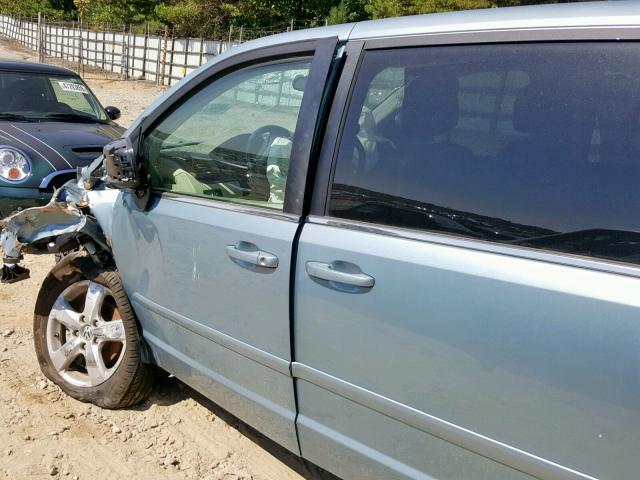 2V4RW3D19AR323177 - 2010 VOLKSWAGEN ROUTAN SE BLUE photo 9