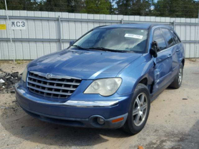 2A8GM68X87R346782 - 2007 CHRYSLER PACIFICA T BLUE photo 2