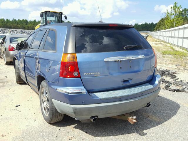 2A8GM68X87R346782 - 2007 CHRYSLER PACIFICA T BLUE photo 3