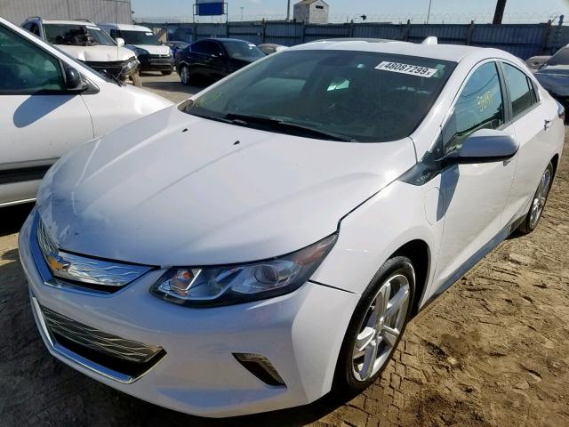 1G1RC6S57GU119881 - 2016 CHEVROLET VOLT LT WHITE photo 2