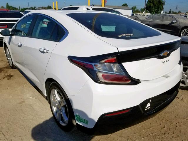 1G1RC6S57GU119881 - 2016 CHEVROLET VOLT LT WHITE photo 3