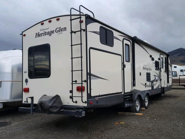 4X4TWBG21GU010466 - 2016 HERI 5TH WHEEL BEIGE photo 4