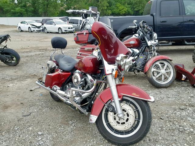 1HD1DJL11KY501761 - 1989 HARLEY-DAVIDSON FLHT CLASS MAROON photo 1