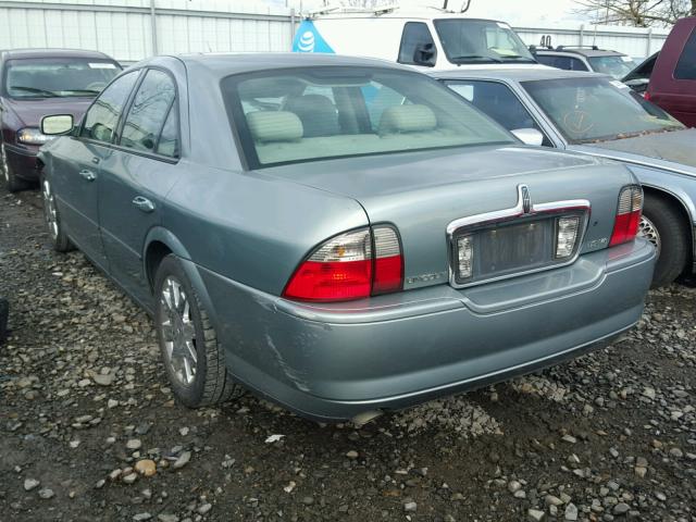 1LNHM87A63Y659321 - 2003 LINCOLN LS GREEN photo 3