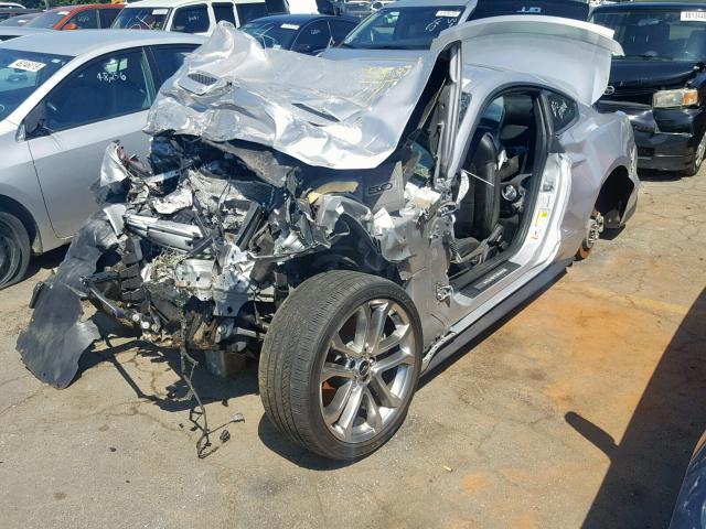 1FA6P8CF1K5116601 - 2019 FORD MUSTANG GT SILVER photo 9
