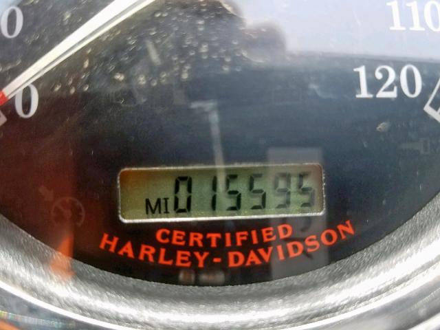 1HD1GPW155K322975 - 2005 HARLEY-DAVIDSON FXDWGI BLACK photo 8