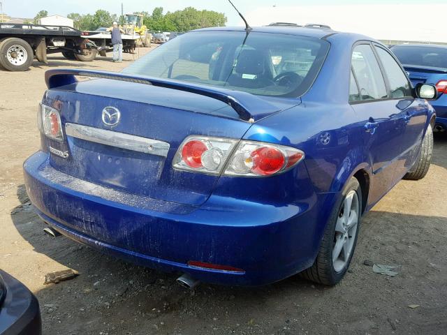 1YVHP80C865M02359 - 2006 MAZDA 6 I BLUE photo 4