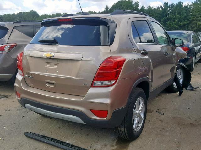 3GNCJPSB6JL247813 - 2018 CHEVROLET TRAX 1LT TAN photo 4