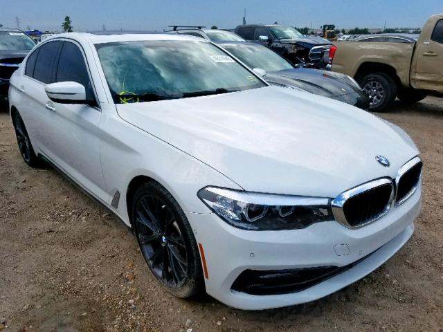 WBAJE5C53JWA94125 - 2018 BMW 540 I WHITE photo 1