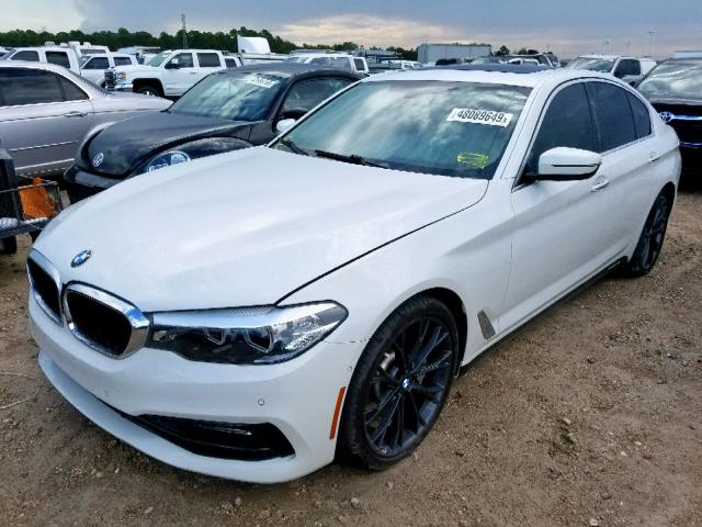 WBAJE5C53JWA94125 - 2018 BMW 540 I WHITE photo 2