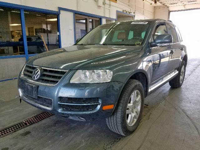 WVGZM77L86D038125 - 2006 VOLKSWAGEN TOUAREG 4. SILVER photo 2