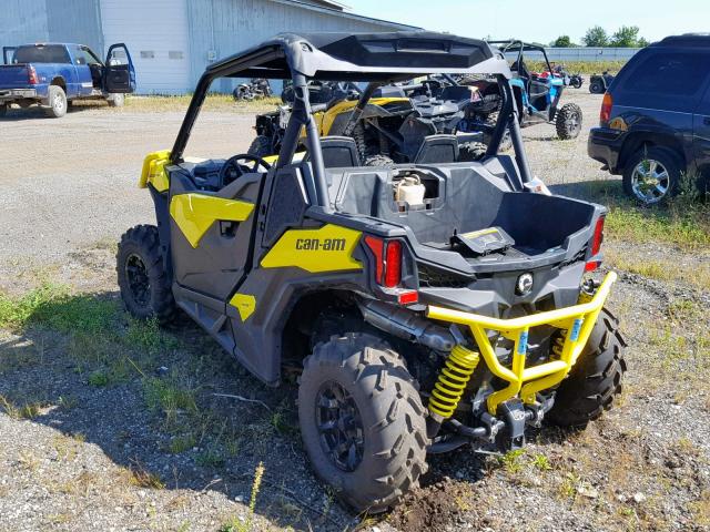 3JB1GAP44KK001875 - 2019 CAN-AM MAVERICK T YELLOW photo 3