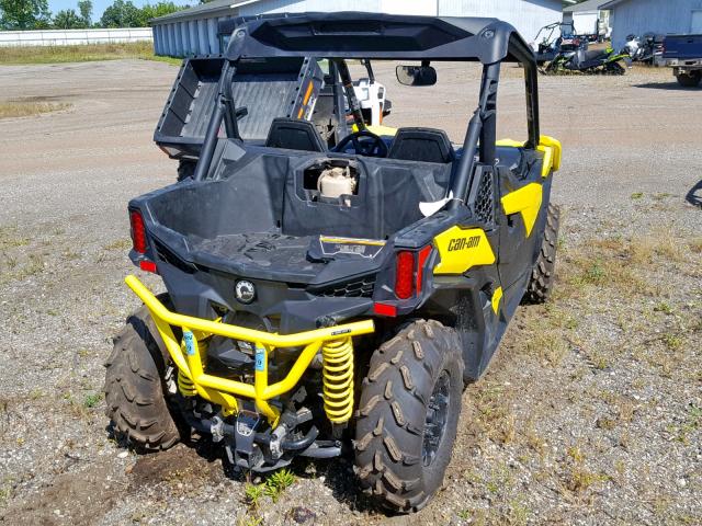 3JB1GAP44KK001875 - 2019 CAN-AM MAVERICK T YELLOW photo 4