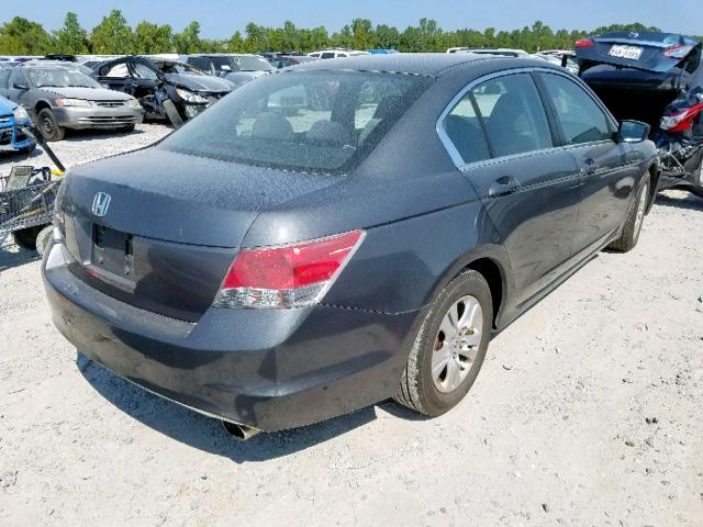 1HGCP26469A075373 - 2009 HONDA ACCORD LXP GRAY photo 4