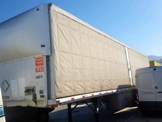 1UYLS2462PA812701 - 1993 UTILITY TRAILER WHITE photo 2