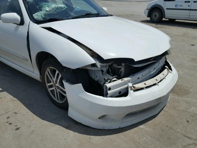 1G1JH52FX57119435 - 2005 CHEVROLET CAVALIER L WHITE photo 10