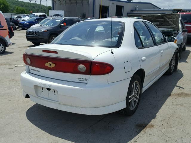 1G1JH52FX57119435 - 2005 CHEVROLET CAVALIER L WHITE photo 4