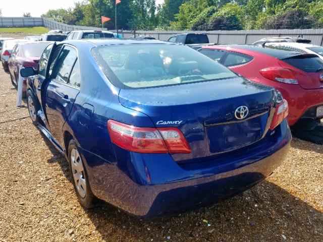 4T4BE46K67R006111 - 2007 TOYOTA CAMRY NEW BLUE photo 3