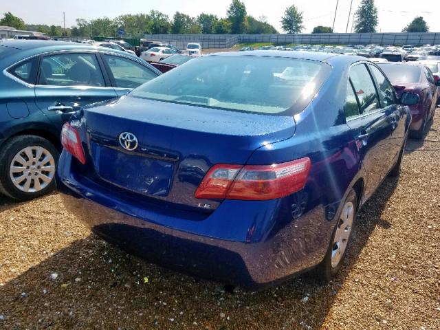 4T4BE46K67R006111 - 2007 TOYOTA CAMRY NEW BLUE photo 4